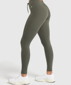 DAMES Gymshark Leggings|Hoog Getailleerd*Ruche Leggings