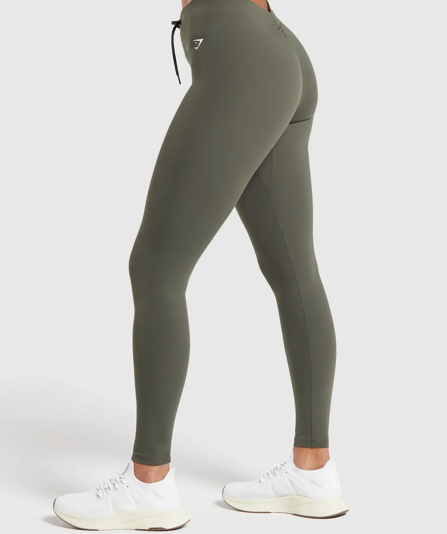 DAMES Gymshark Leggings|Hoog Getailleerd*Ruche Leggings
