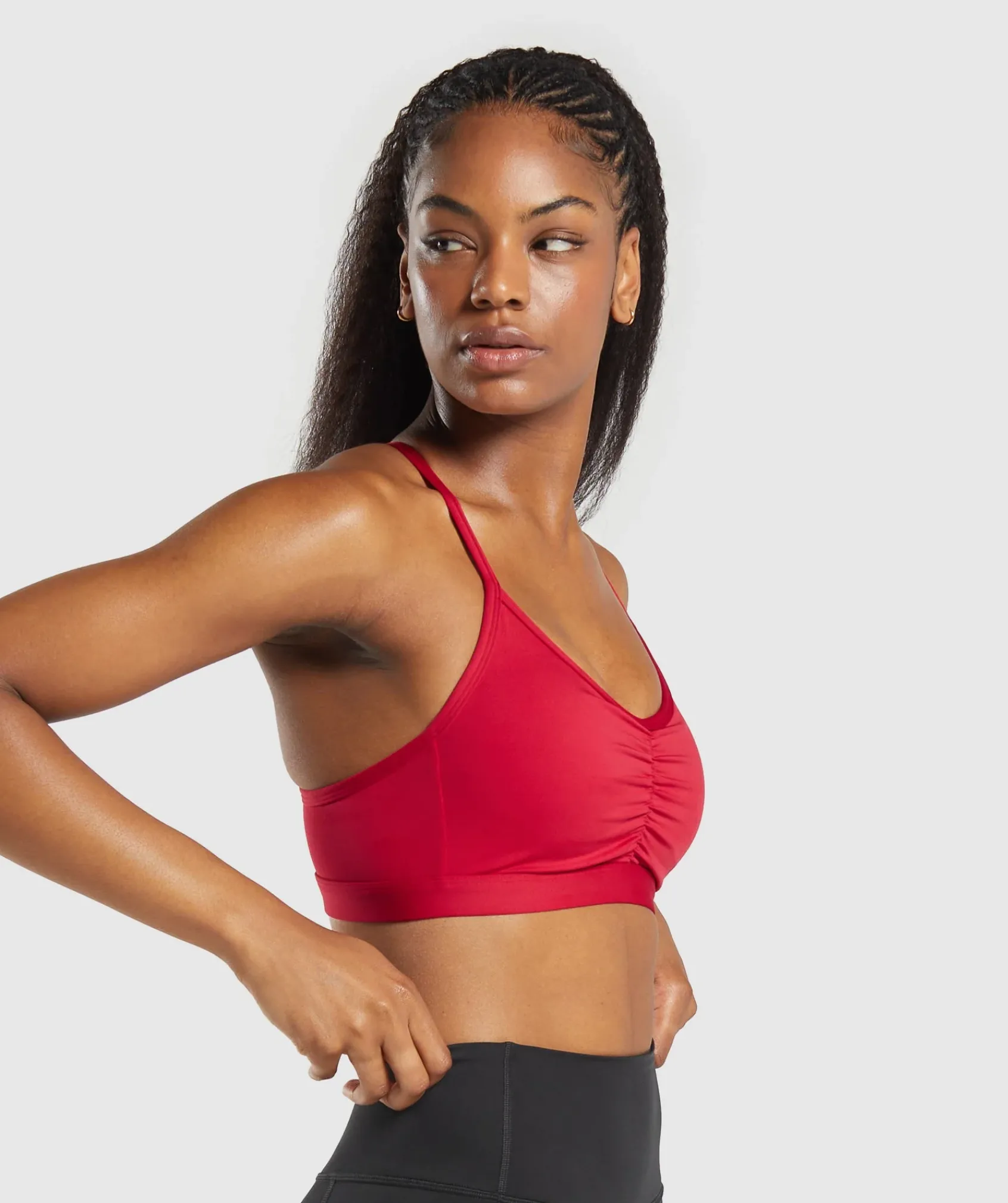 DAMES Gymshark Sport-bh's*Ruched Sports Bra
