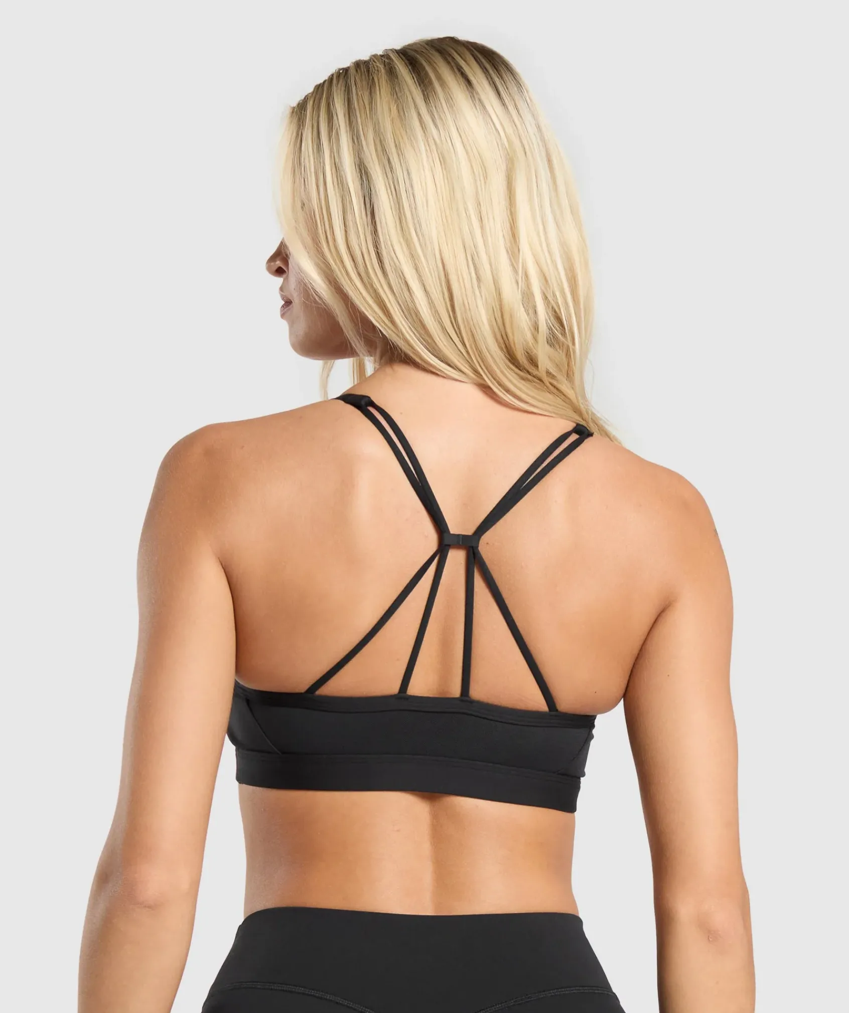 DAMES Gymshark Bedekkende Sportkleding|Sport-bh's*Ruched Strappy Sports Bra