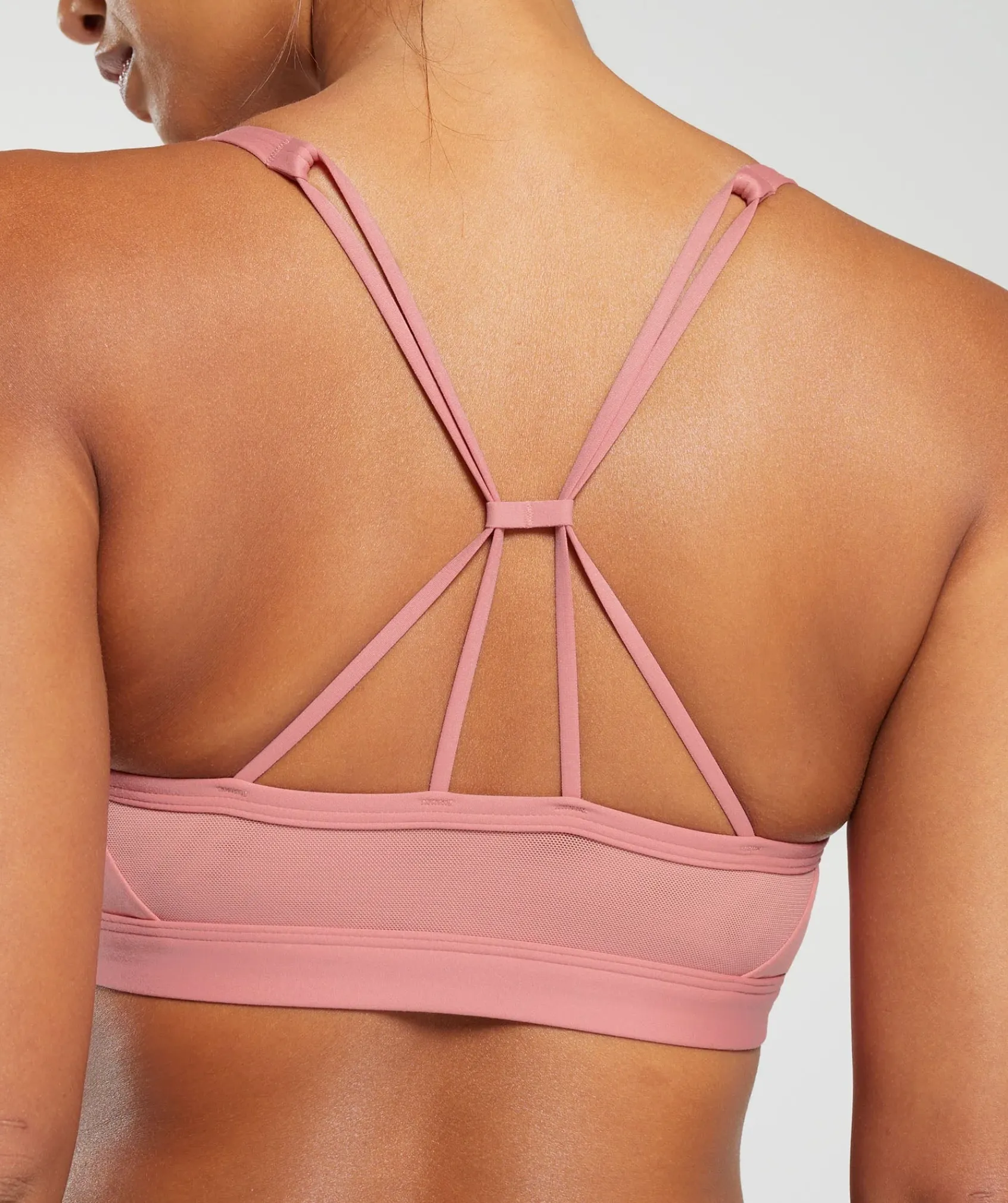 DAMES Gymshark Sport-bh's*Ruched Strappy Sports Bra
