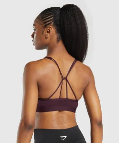 DAMES Gymshark Bedekkende Sportkleding|Sport-bh's*Ruched Strappy Sports Bra