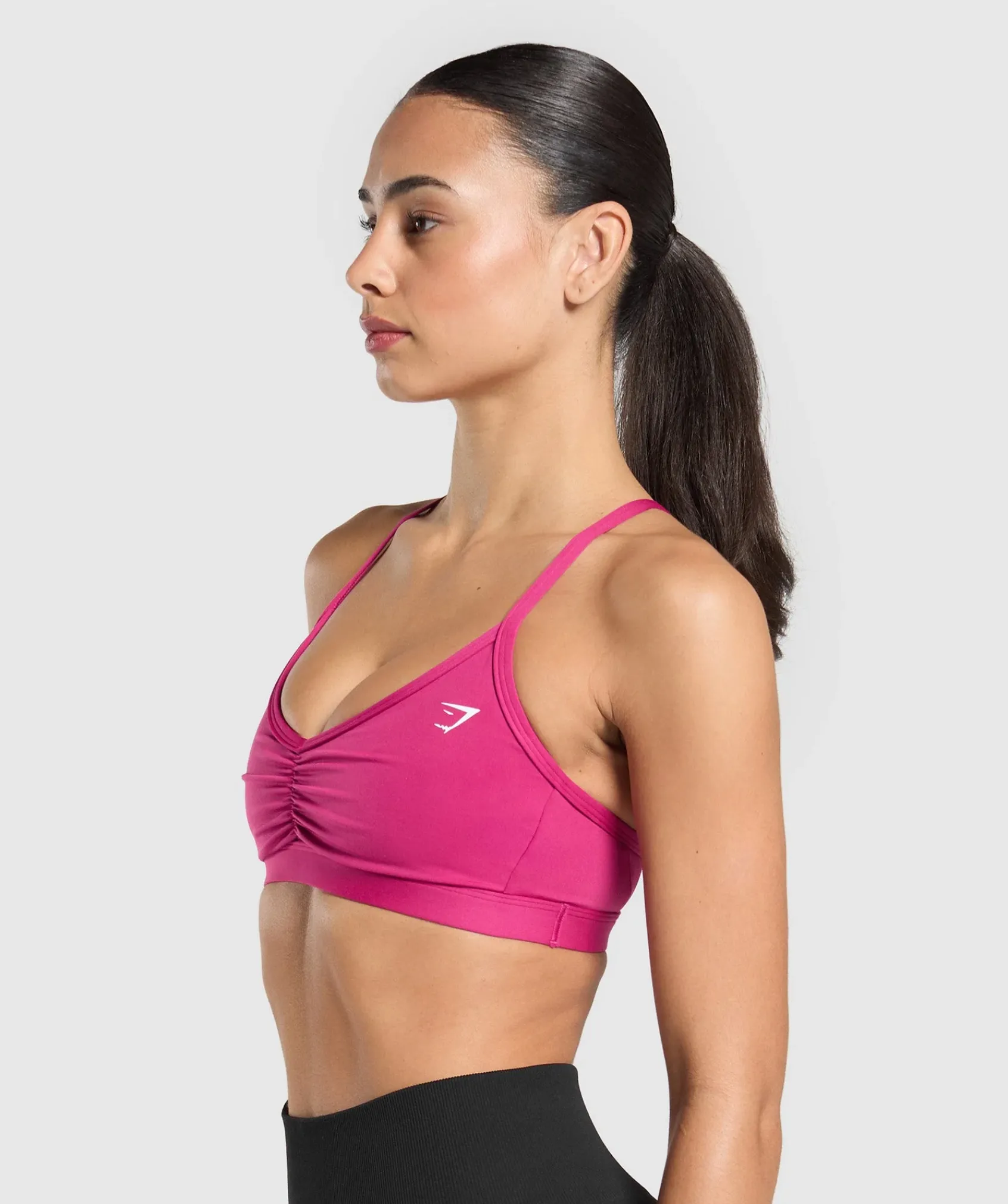 DAMES Gymshark Sport-bh's*Ruched Strappy Sports Bra