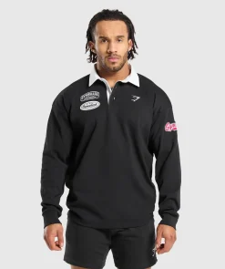 Heren Gymshark T-shirts*Rugby Shirt
