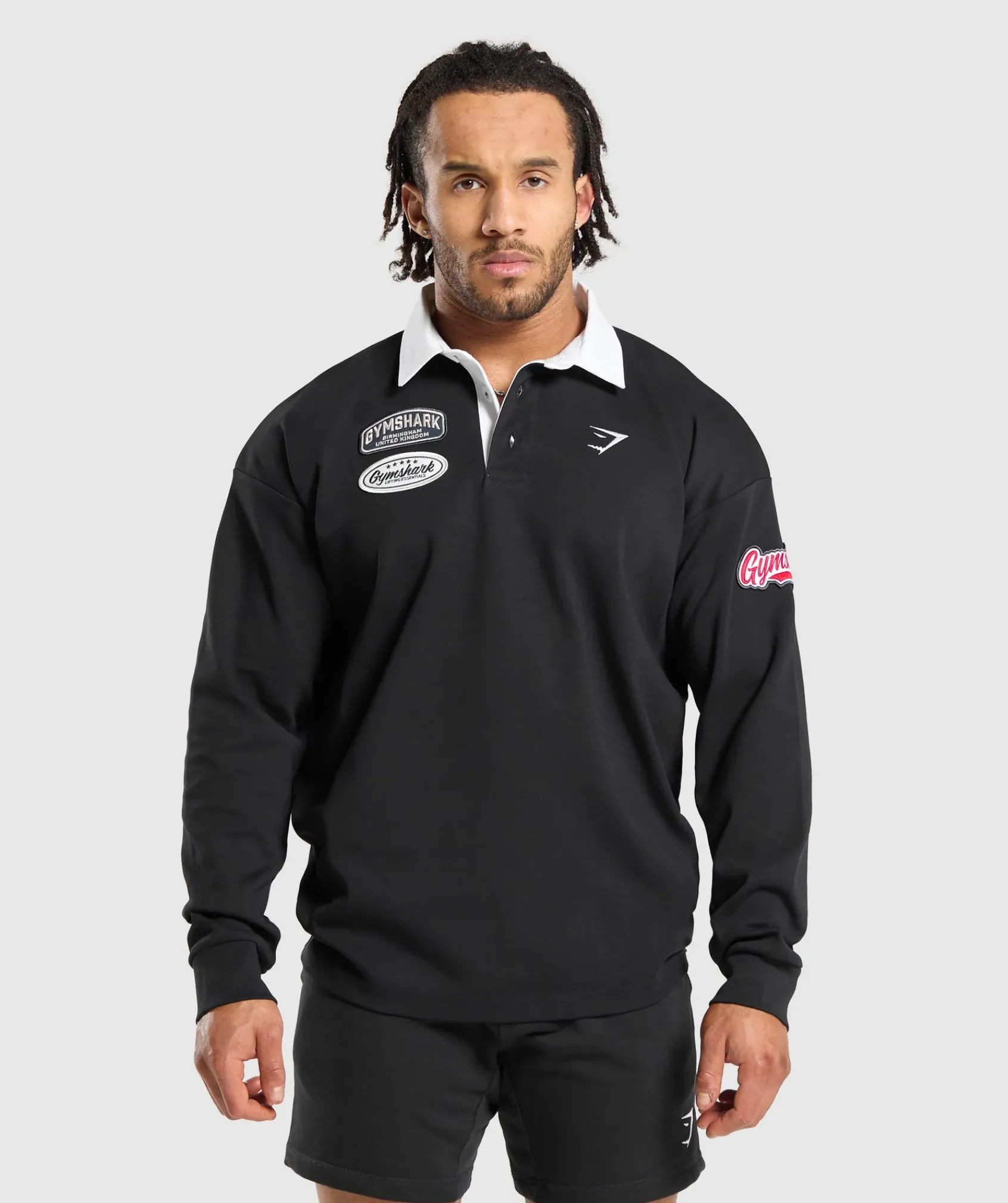 Heren Gymshark T-shirts*Rugby Shirt
