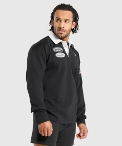 Heren Gymshark T-shirts*Rugby Shirt