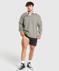 Heren Gymshark T-shirts*Rugby Shirt