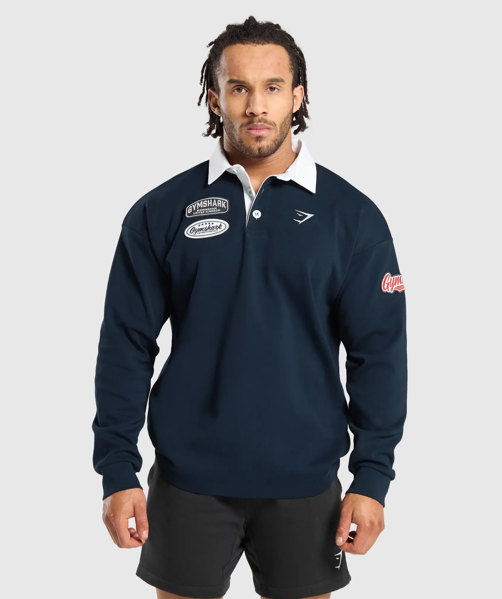 Heren Gymshark T-shirts*Rugby Shirt
