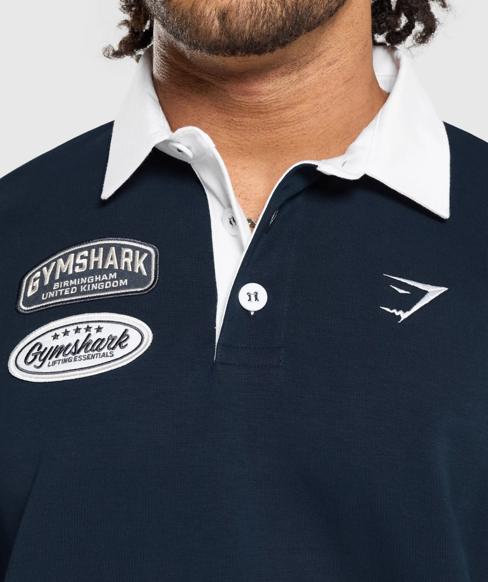 Heren Gymshark T-shirts*Rugby Shirt