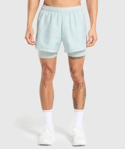 Heren Gymshark Shorts*Running 2 in 1 Shorts