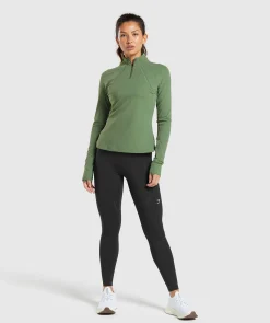 DAMES Gymshark Bedekkende Sportkleding|Hoodies & Truien*Running 1/4 Zip