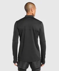 Heren Gymshark Sportjacks|Hoodies & Truien*Running 1/4 Zip
