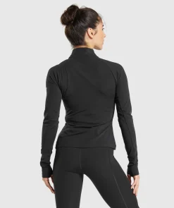 DAMES Gymshark Bedekkende Sportkleding|Sportjacks*Running 1/4 Zip