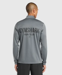Heren Gymshark Sportjacks|Hoodies & Truien*Running Dept. 1/4 Zip