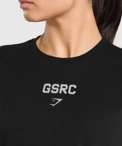 DAMES Gymshark Croptops|T-shirts*Running Graphic Crop Top