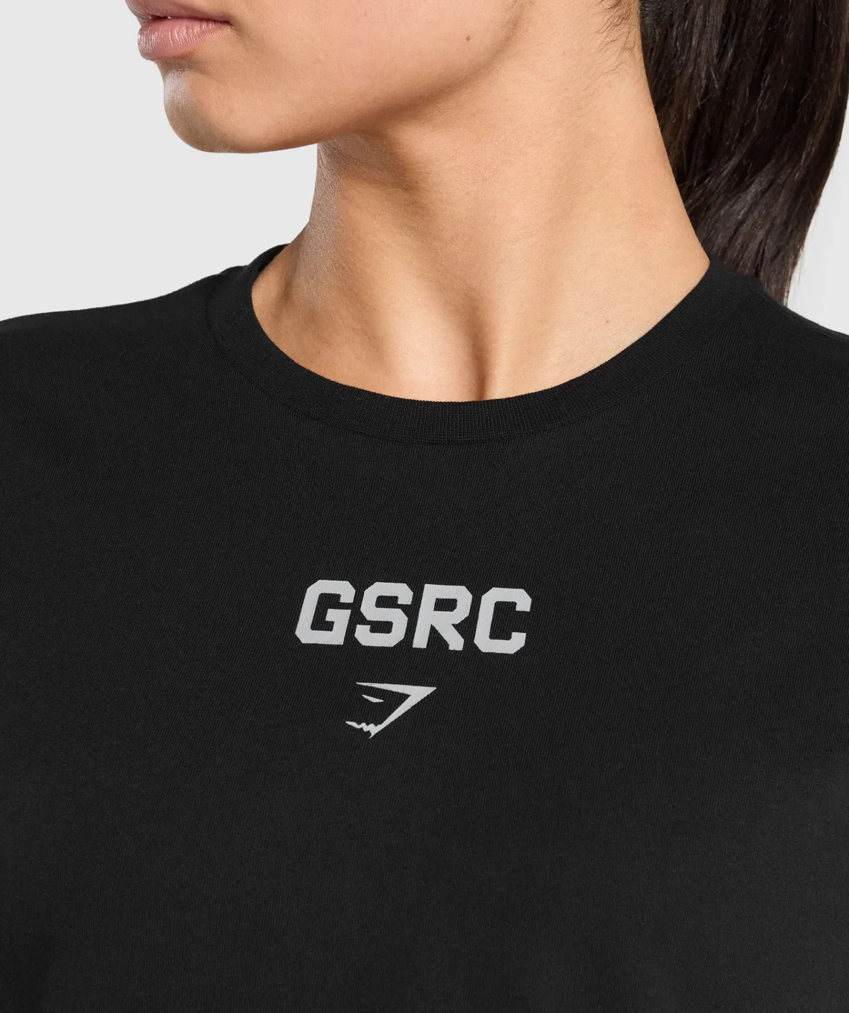 DAMES Gymshark Croptops|T-shirts*Running Graphic Crop Top