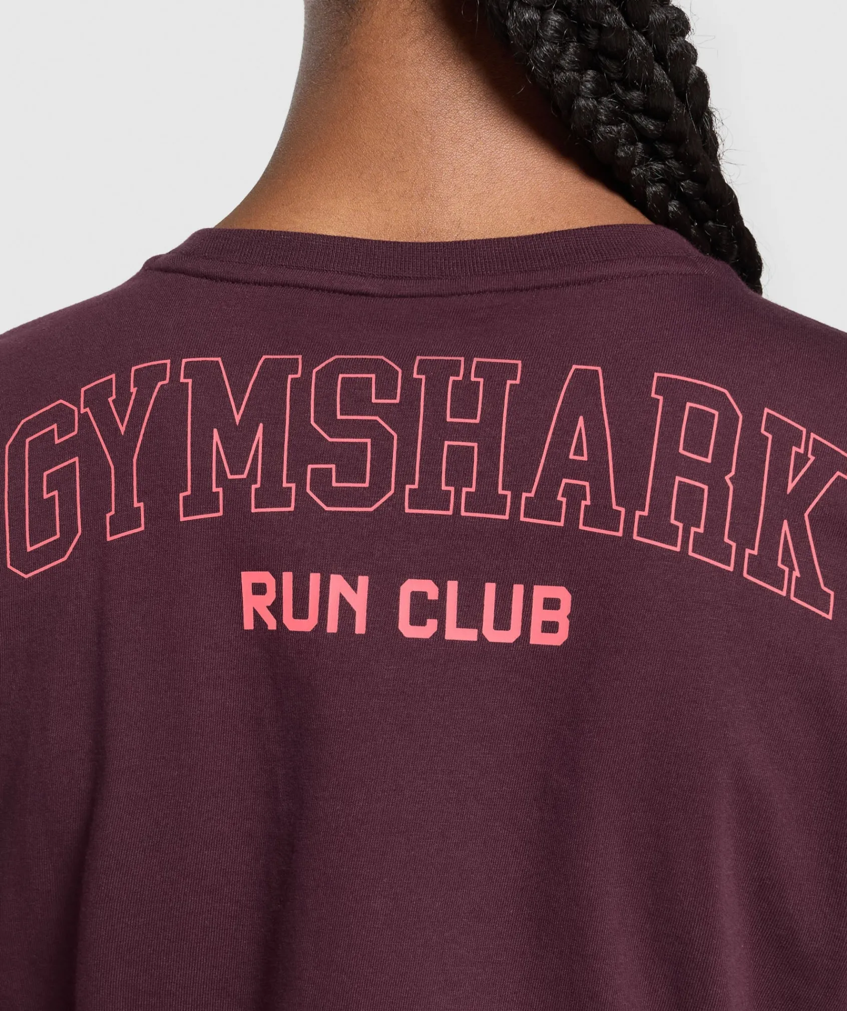 DAMES Gymshark Croptops|T-shirts*Running Graphic Crop Top