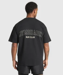 Heren Gymshark T-shirts*Running Graphic T-Shirt