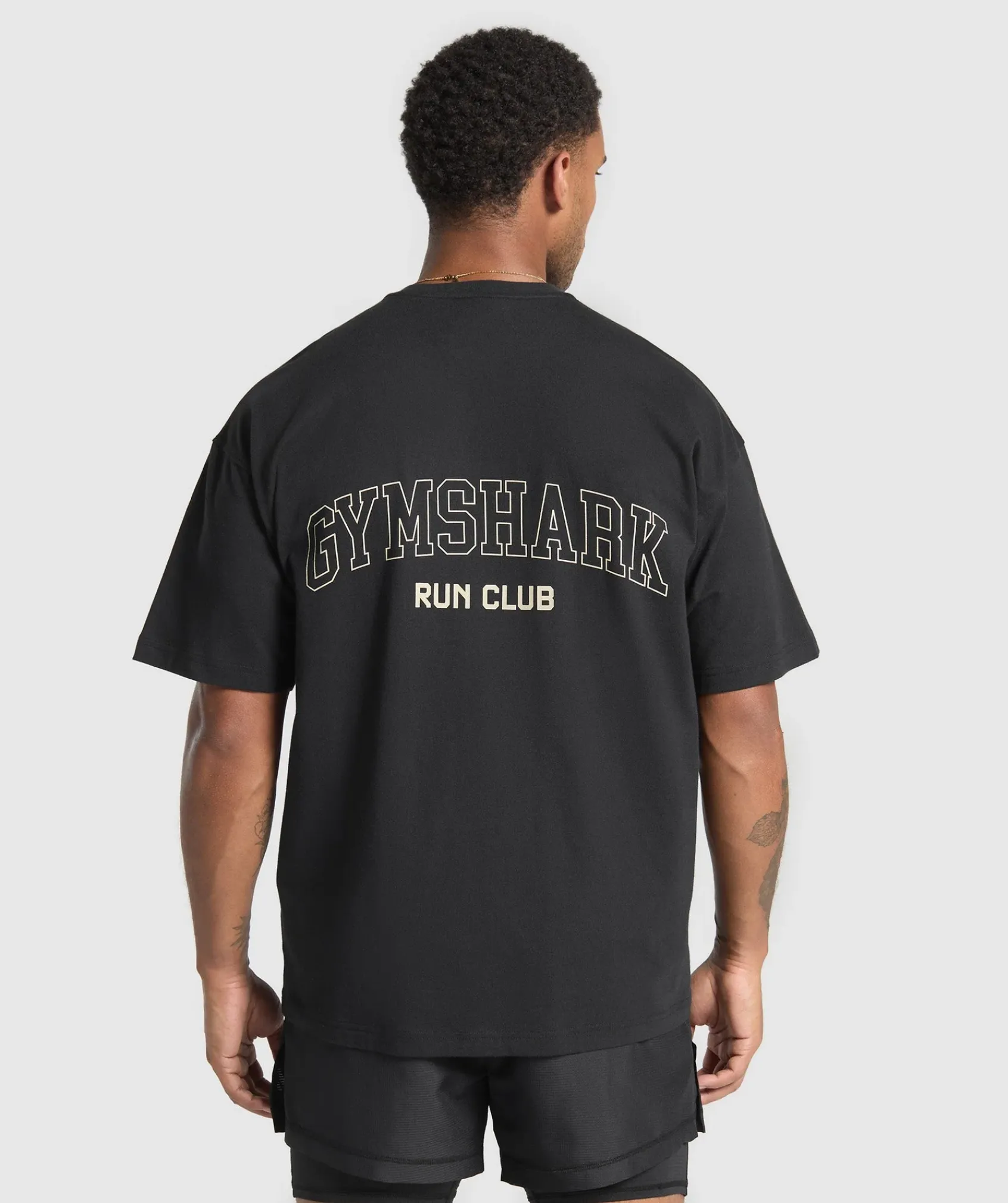 Heren Gymshark T-shirts*Running Graphic T-Shirt