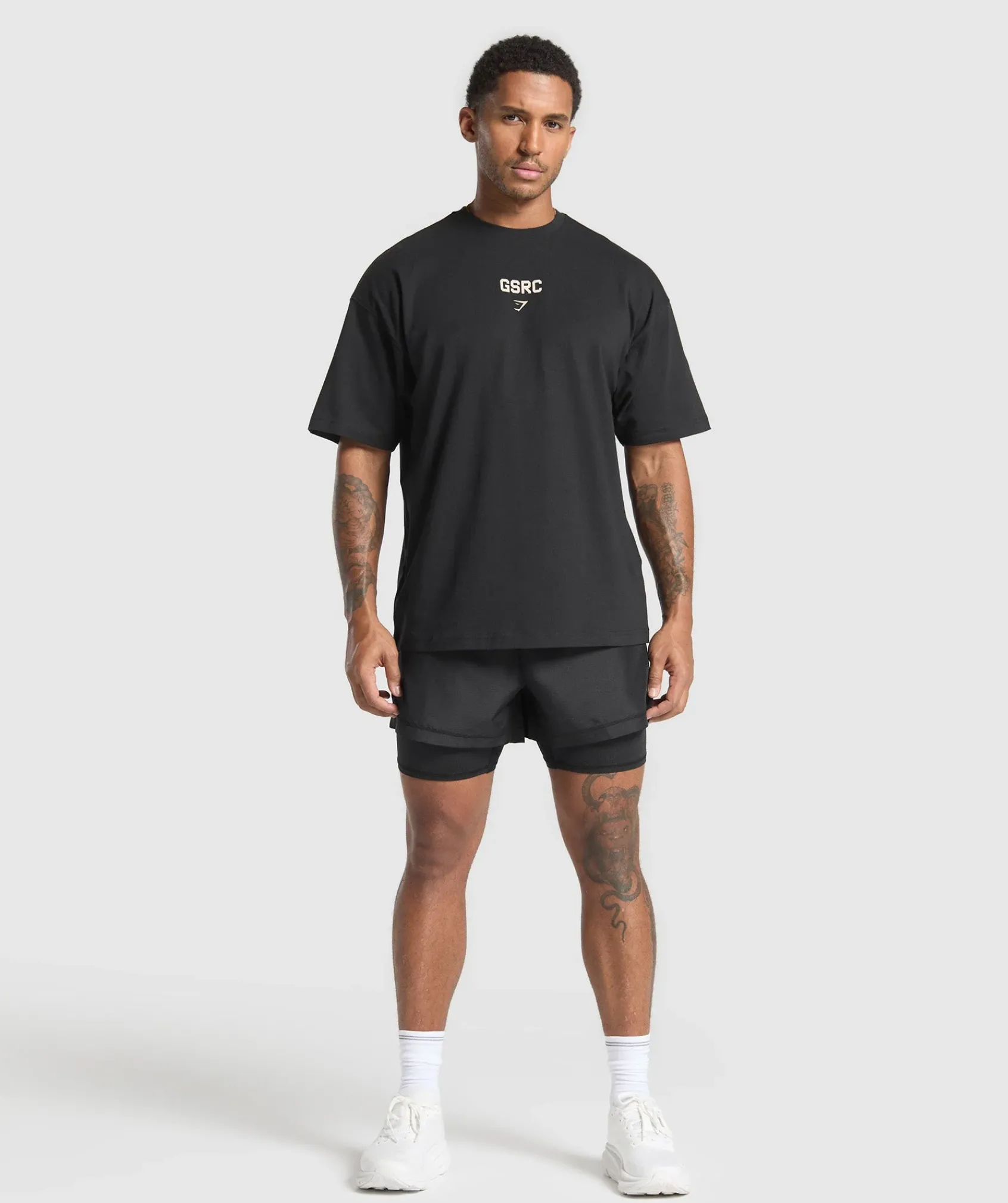 Heren Gymshark T-shirts*Running Graphic T-Shirt