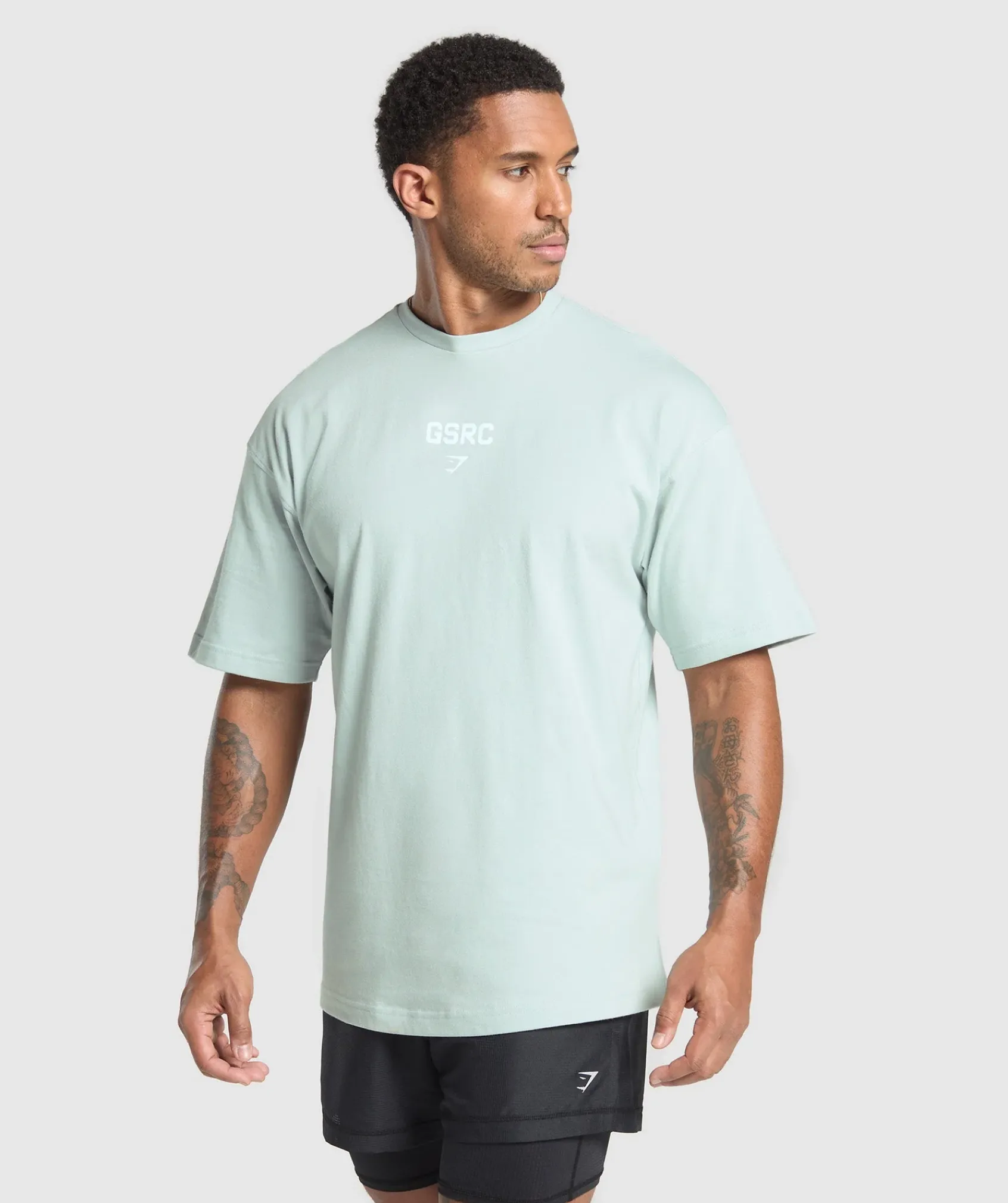 Heren Gymshark T-shirts*Running Graphic T-Shirt