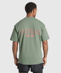 Heren Gymshark T-shirts*Running Graphic T-Shirt