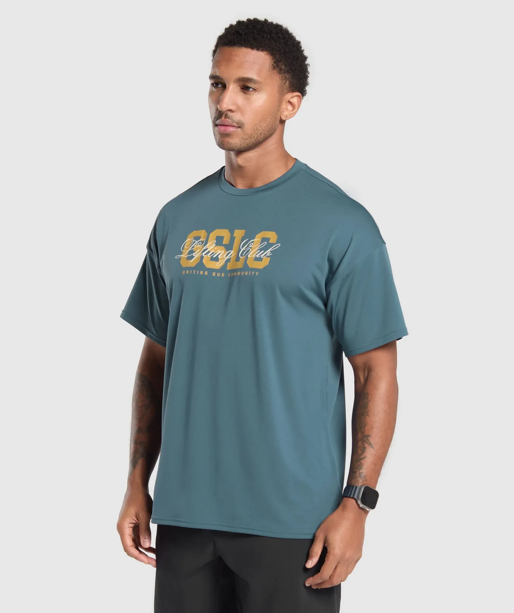 Heren Gymshark T-shirts*Script Graphic T-Shirt