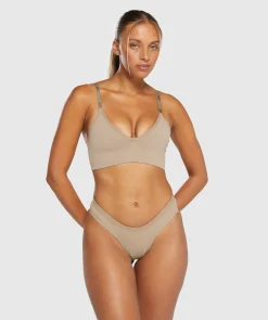 DAMES Gymshark Ondergoed|Dames Ondergoed*Seamless Dipped Front Thong