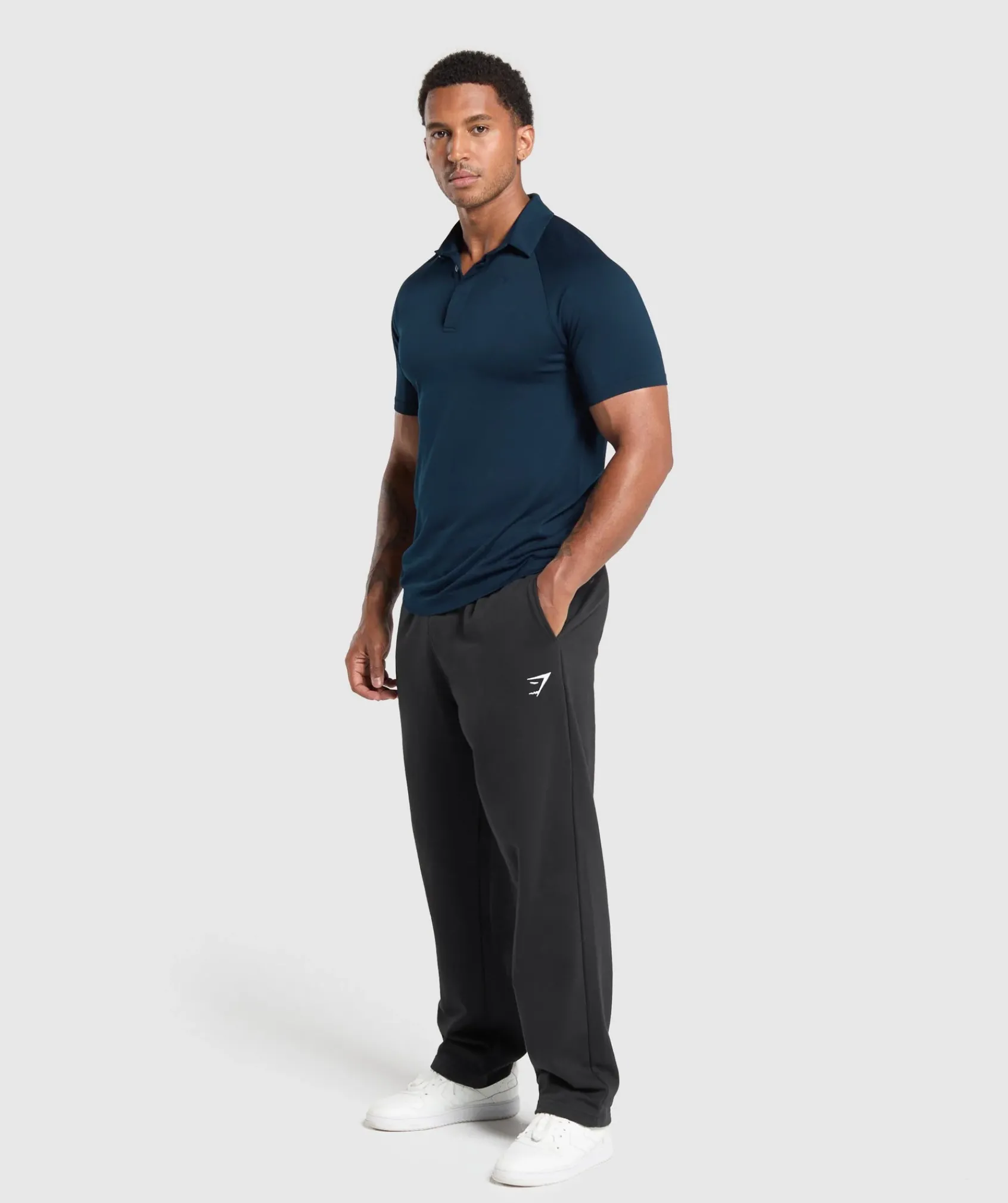 Heren Gymshark T-shirts*Seamless Polo Shirt