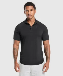 Heren Gymshark T-shirts*Seamless Polo Shirt