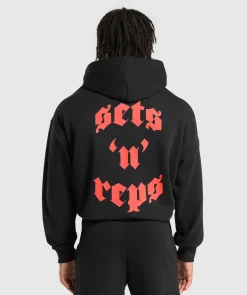 Heren Gymshark Hoodies & Truien*Sets N Reps Hoodie