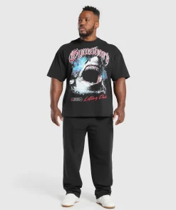 Heren Gymshark T-shirts*Shark T-Shirt