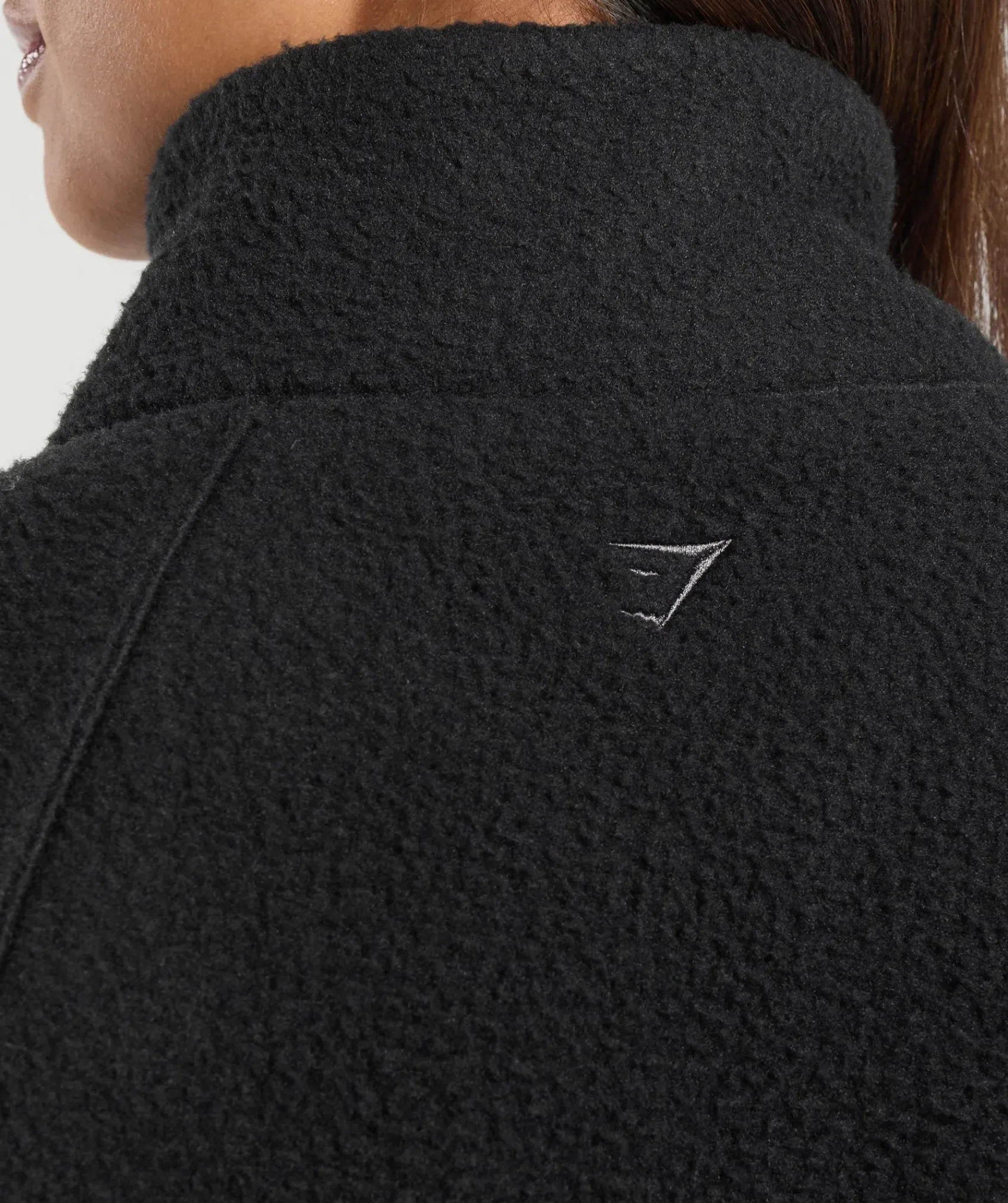 DAMES Gymshark Outerwear|Sportjacks*Sherpa 1/4 Zip