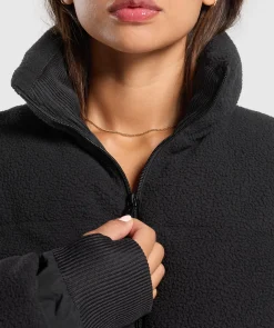 DAMES Gymshark Outerwear|Sportjacks*Sherpa Puffer Jacket