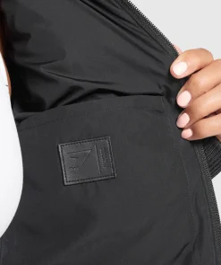 DAMES Gymshark Outerwear|Sportjacks*Sherpa Puffer Jacket