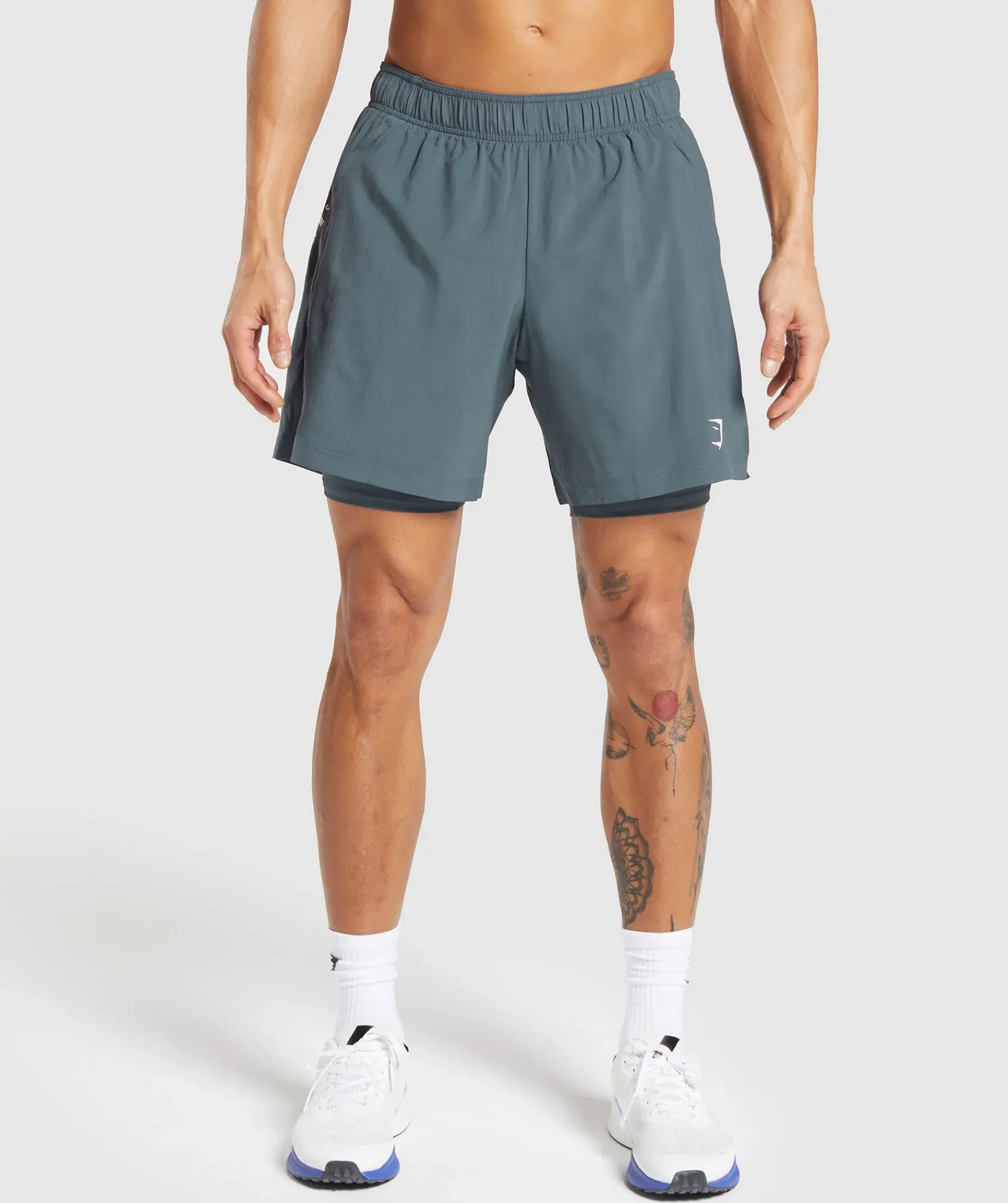 Heren Gymshark Shorts*Sport 7" 2 in 1 Shorts