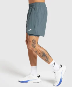 Heren Gymshark Shorts*Sport 7" 2 in 1 Shorts