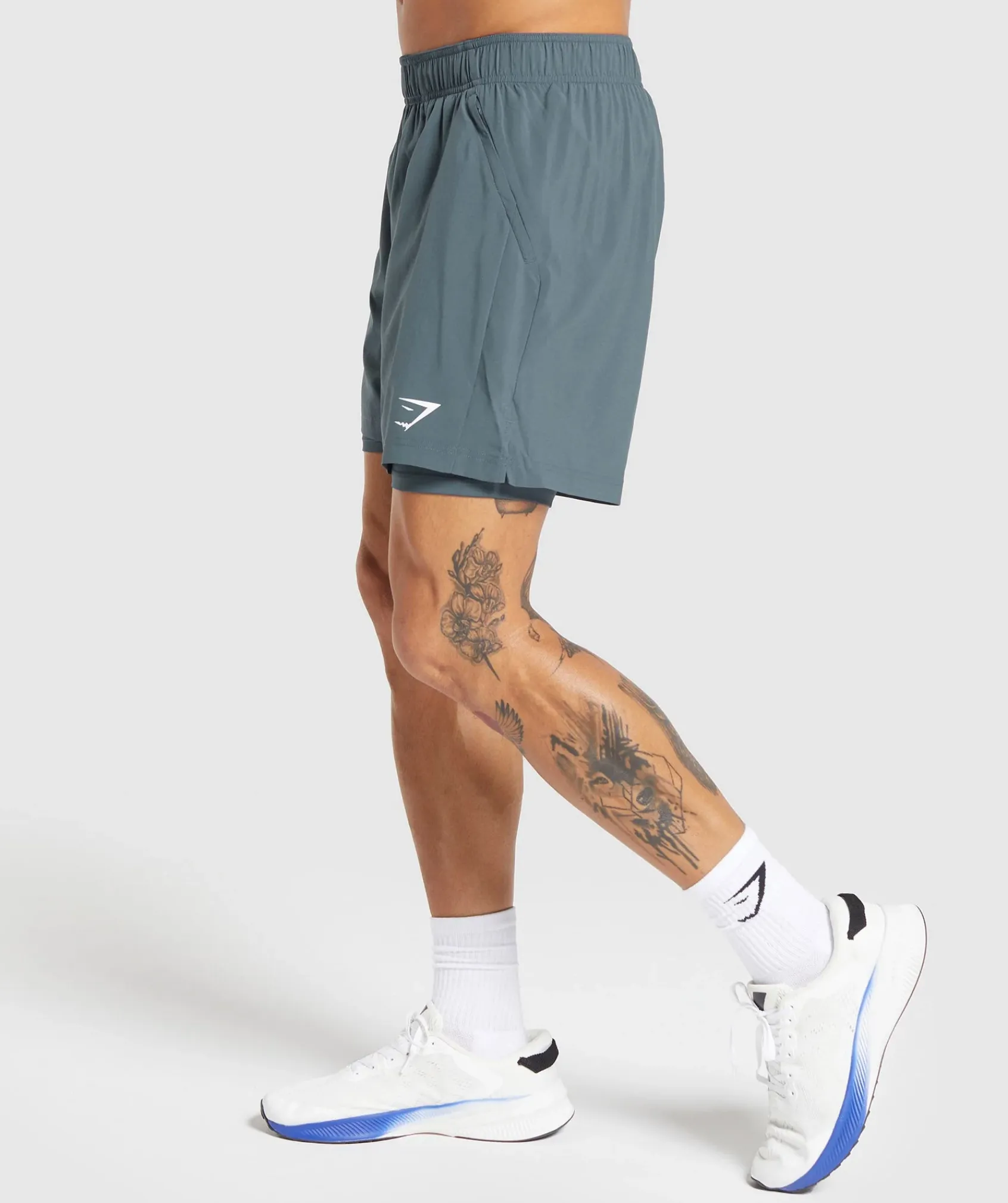 Heren Gymshark Shorts*Sport 7" 2 in 1 Shorts