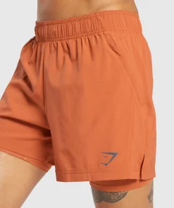 Heren Gymshark Shorts*Sport 5" 2 in 1 Shorts