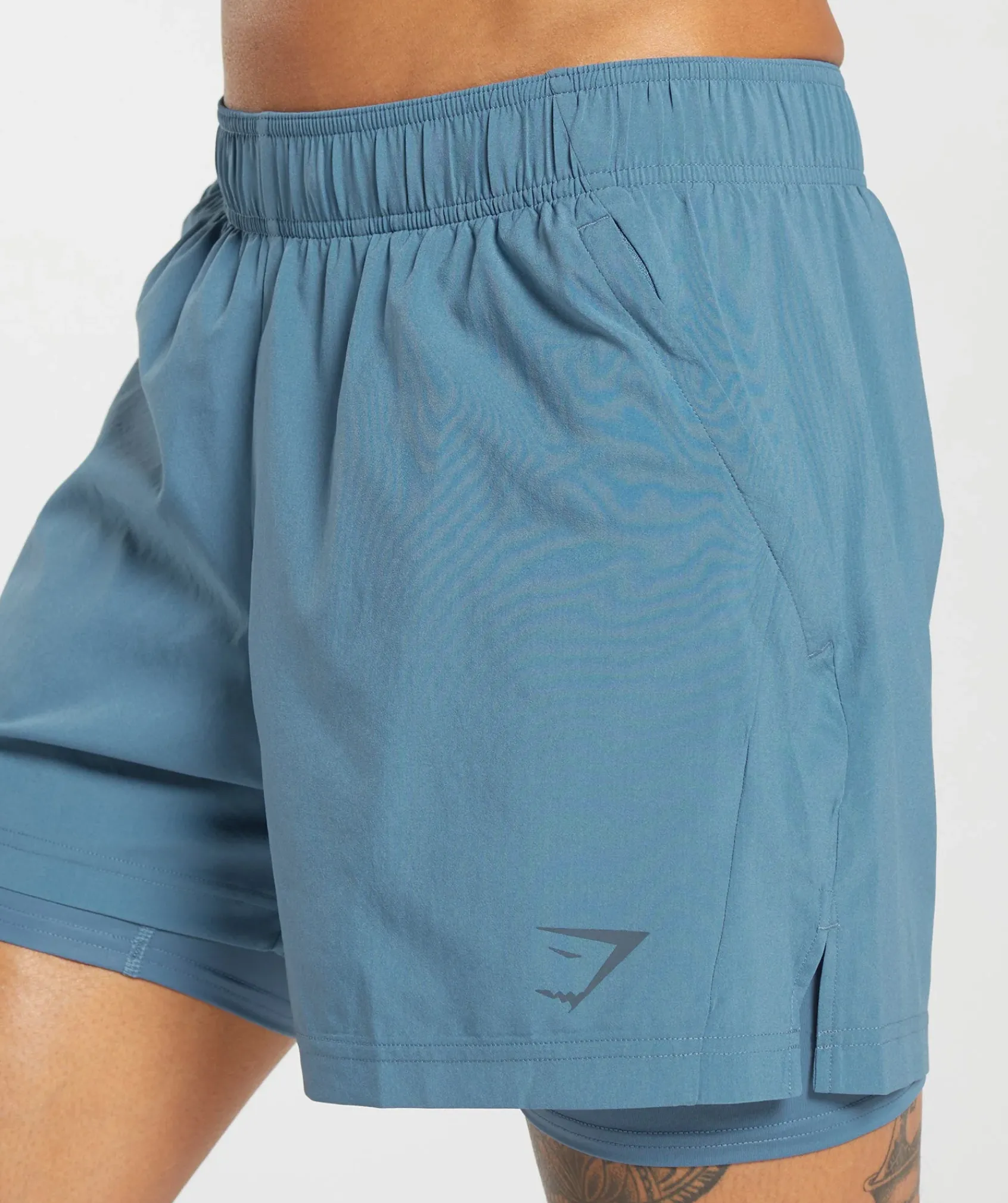 Heren Gymshark Shorts*Sport 5" 2 in 1 Shorts