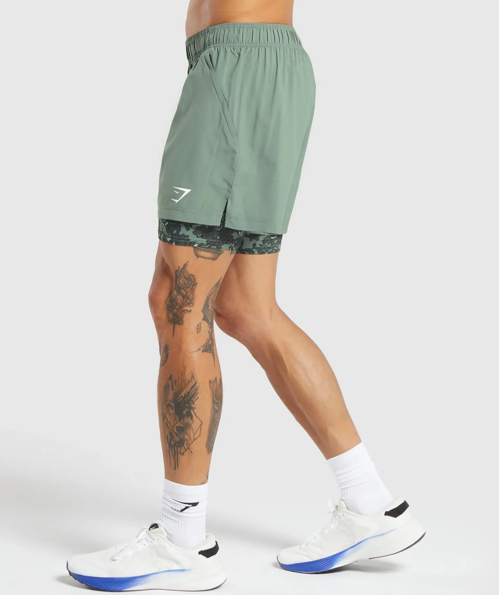 Heren Gymshark Shorts*Sport 5" 2 in 1 Shorts