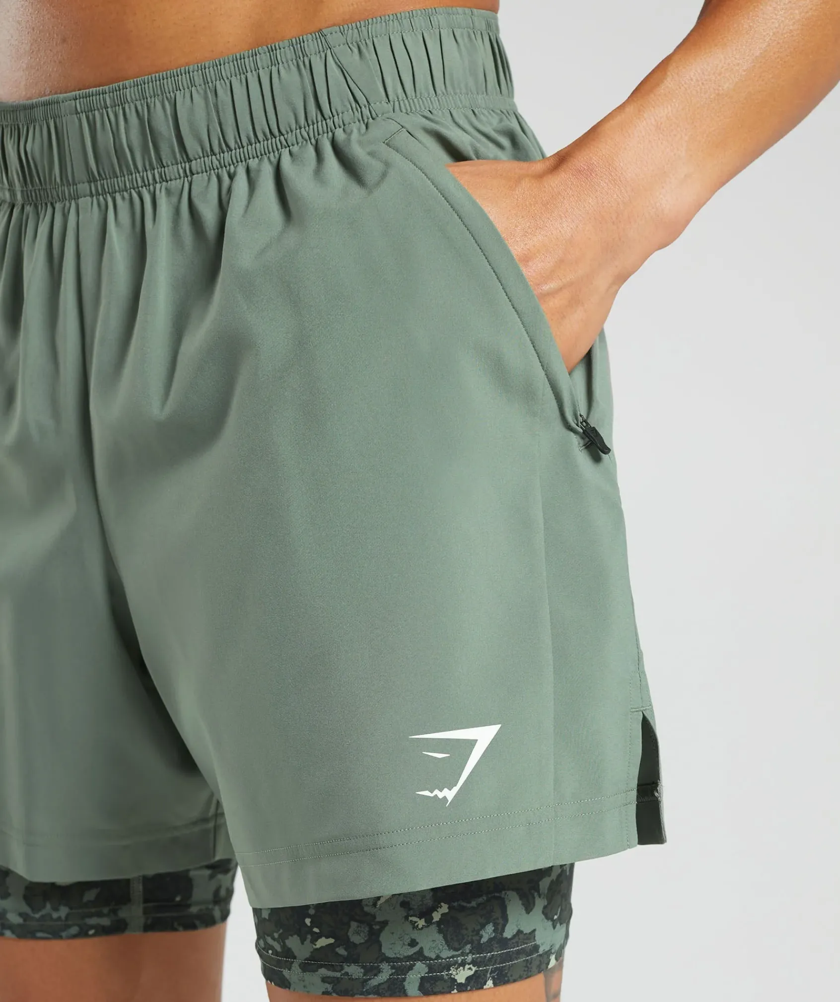 Heren Gymshark Shorts*Sport 5" 2 in 1 Shorts
