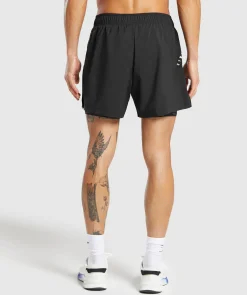 Heren Gymshark Shorts*Sport  5" 2 in 1 Shorts