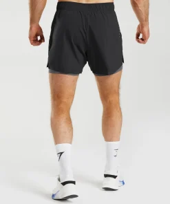 Heren Gymshark Shorts*Sport 5" 2 In 1 Shorts