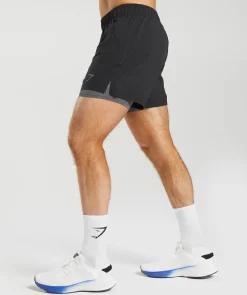 Heren Gymshark Shorts*Sport 5" 2 In 1 Shorts