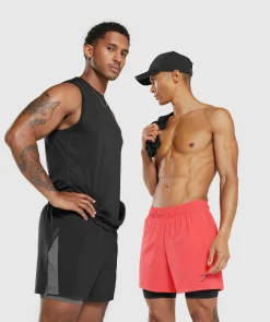 Heren Gymshark Shorts*Sport 5" 2 in 1 Shorts