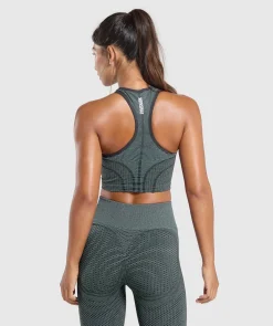 DAMES Gymshark Croptops|Tanktops*Sport Seamless Cropped Tank