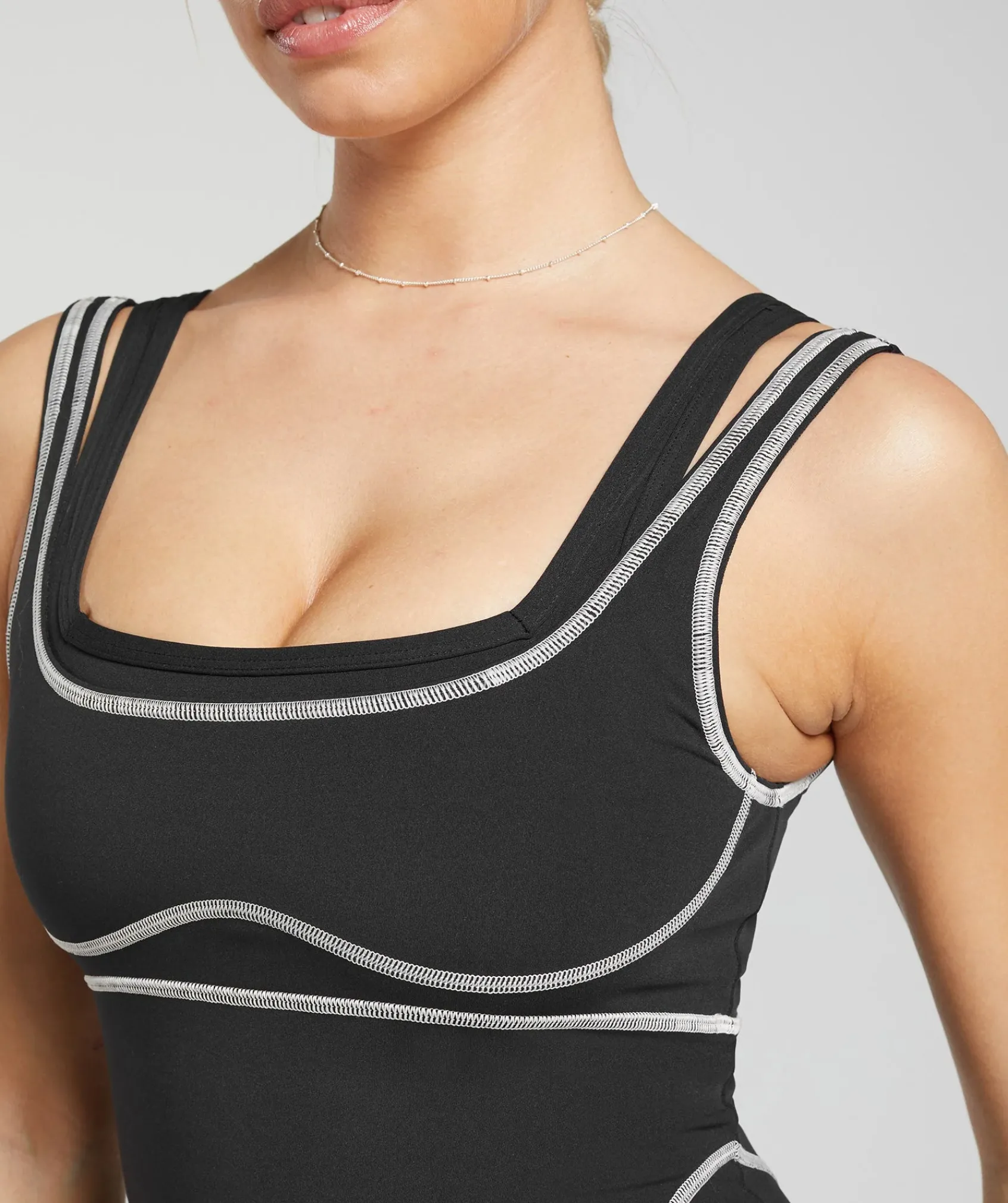DAMES Gymshark Sportjumpsuit*Stitch Feature All In One