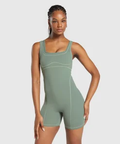 DAMES Gymshark Sportjumpsuit*Stitch Feature All In One
