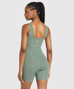 DAMES Gymshark Sportjumpsuit*Stitch Feature All In One